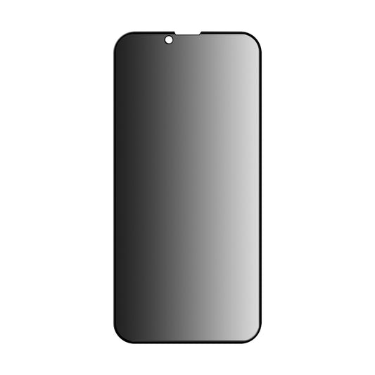 Zaščitna folija zaslona Privacy Anank 3X ojačana za Apple iPhone 17e / 16e / 14 / 13 Pro, varnostno steklo, polno lepilo, 2.5D
