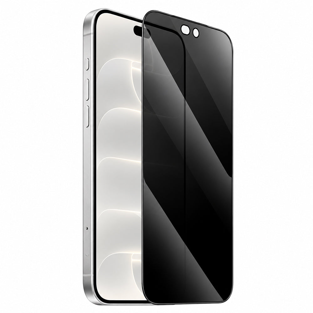 Zaščitna folija za zaslon Privacy Blueo Anti-Peep Applicator Pro za Apple iPhone 18 Pro Max, kaljeno steklo, lepilo po celotni površini