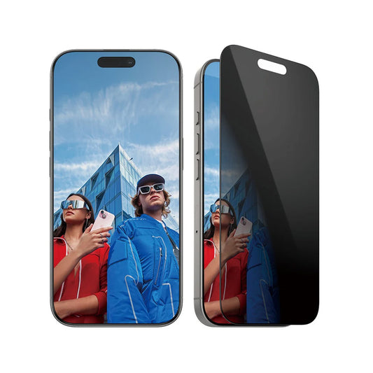 Zaščitna folija za zaslon Privacy PanzerGlass Ultra-Wide Fit EasyAligner za Apple iPhone 16 Pro, Kaljeno steklo, Polno lepljenje