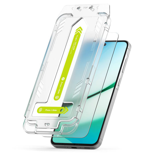 Zaščitna folija za zaslon Ringke Easy Slide za Samsung Galaxy A36 A366, kaljeno steklo, polno lepilo, komplet 2 kosa