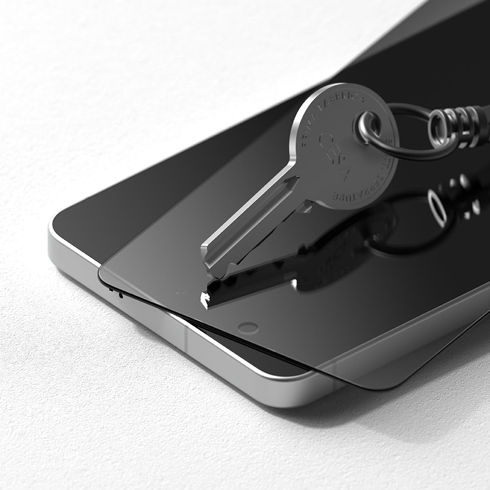 Zaščitna folija za zaslon Ringke Easy Slide za Samsung Galaxy S26 Plus S947, Kaljeno steklo, Polno lepljenje, Set 2 kosa, Črna