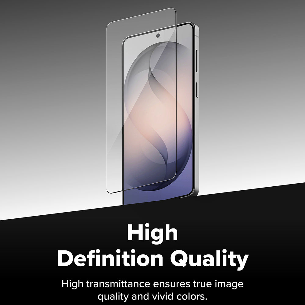 Zaščitna folija za zaslon Ringke Easy Slide za Samsung Galaxy S26 S942, Kaljeno steklo, Polno lepilo, Komplet 2 kosa