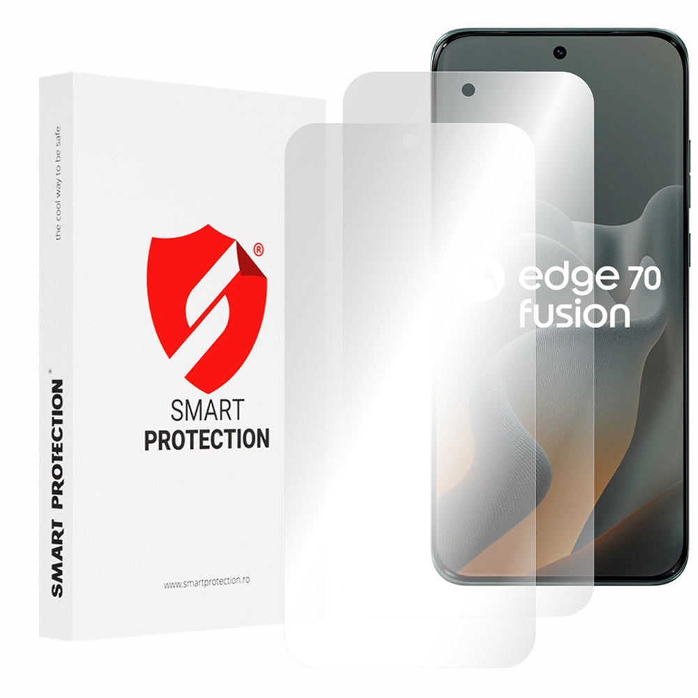 Zaščitna folija za zaslon Smart Protection Premium Classic za Motorola Edge 70 Fusion, Plastika, Set 2 kosa