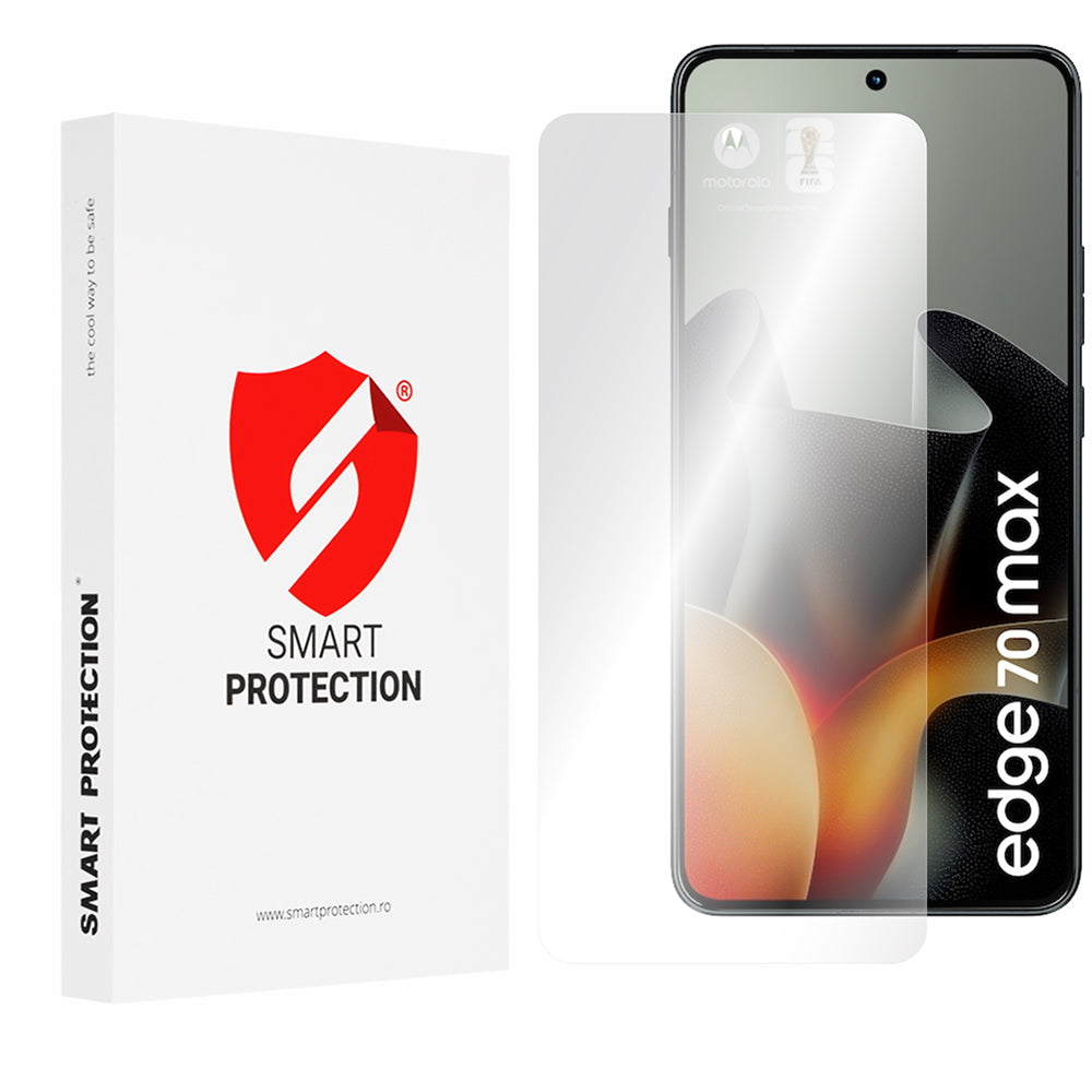 Zaščitna folija za zaslon Smart Protection Premium Classic za Motorola Edge 70 Max, plastika, komplet 2 kosa