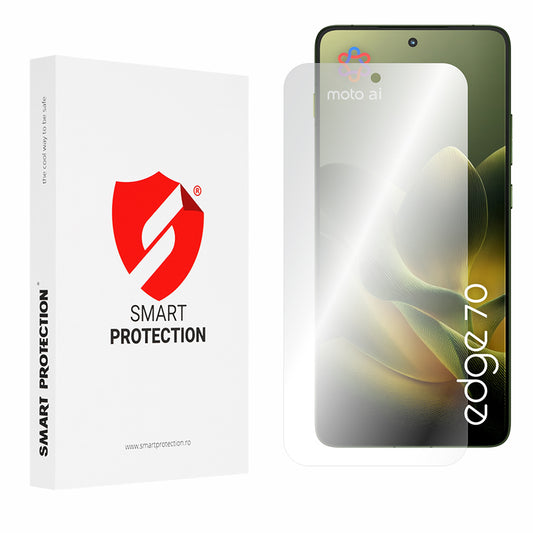 Zaščitna folija za zaslon Smart Protection Premium Classic za Motorola Edge 70, Plastika, Set 2 kosa