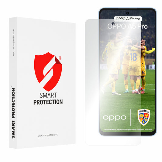 Zaščitna folija za zaslon Smart Protection Premium Classic za Oppo A5 Pro 4G / A5 Pro, plastika, komplet 2 kosa