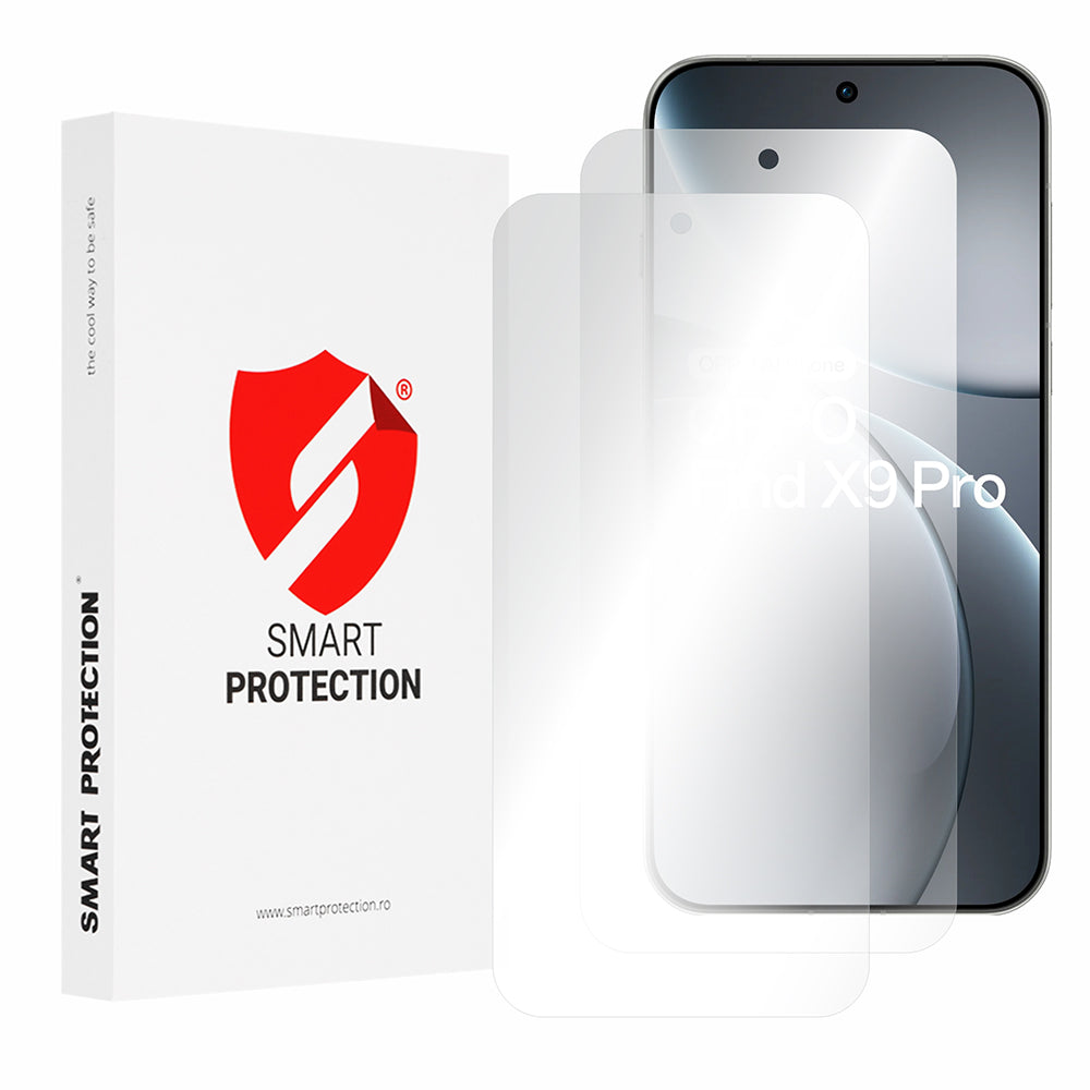 Zaščitna folija za zaslon Smart Protection Premium Classic za Oppo Find X9 Pro, Plastika, Set 2 kosa
