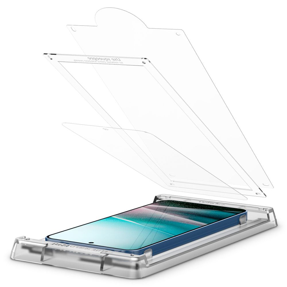 Zaščitna folija za zaslon Spigen Elite Shield EZ FIT HD za Samsung Galaxy S25 S931, Plastika AFL09091