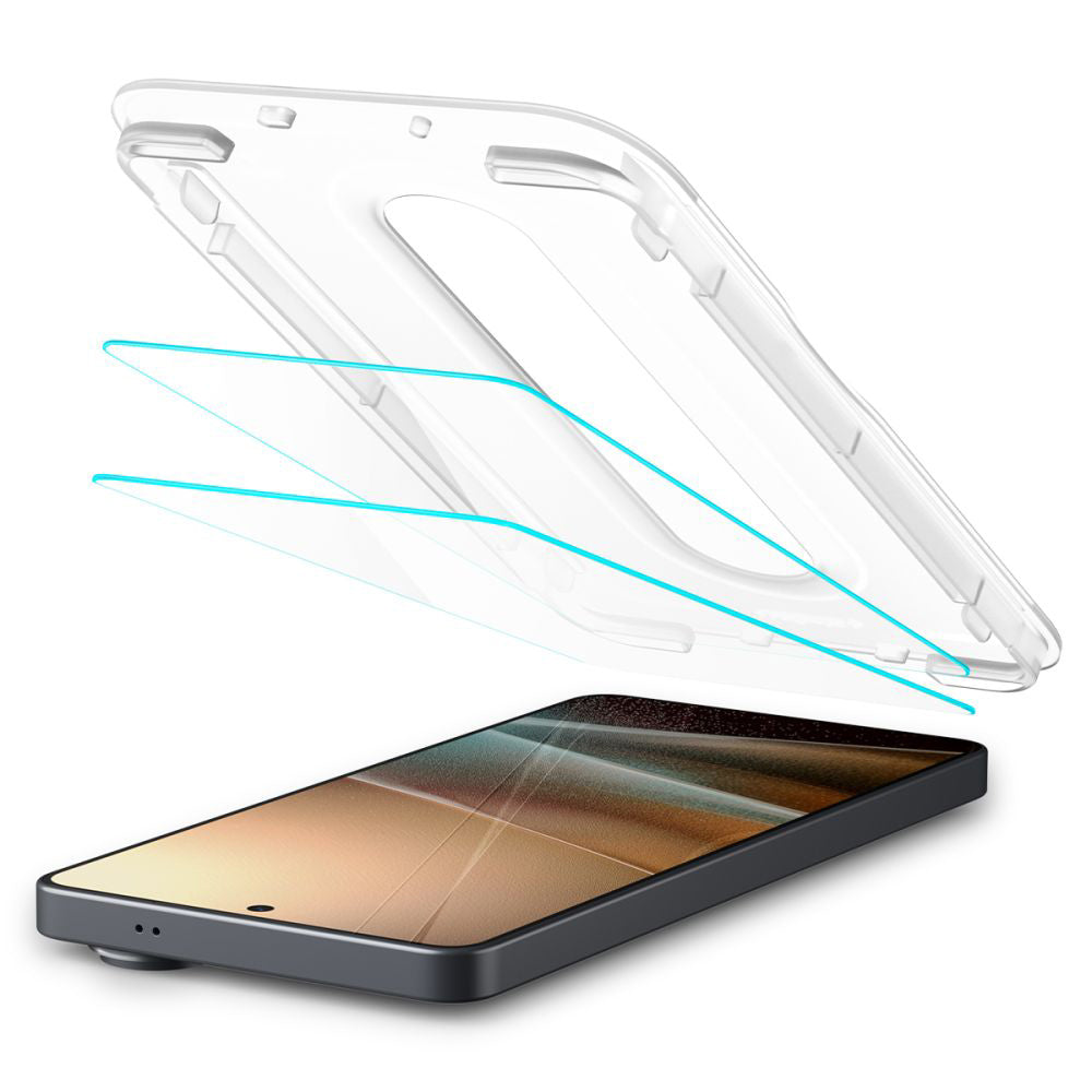 Zaščitna folija za zaslon Spigen GlastR EZ FIT Pro HD Anti-Reflection za Samsung Galaxy S26 Ultra S948, Kaljeno steklo, Polno lepljenje, Komplet 2 kosa