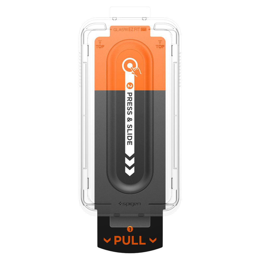Zaščitna folija za zaslon Spigen GlastR EZ FIT Pro za Samsung Galaxy S25 Edge S937, Kaljeno steklo, Polno lepljenje