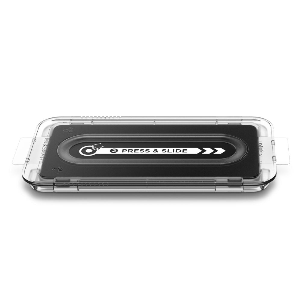 Zaščitna folija za zaslon Spigen GlastR EZ FIT Pro za Samsung Galaxy S25 Edge S937, Kaljeno steklo, Polno lepljenje