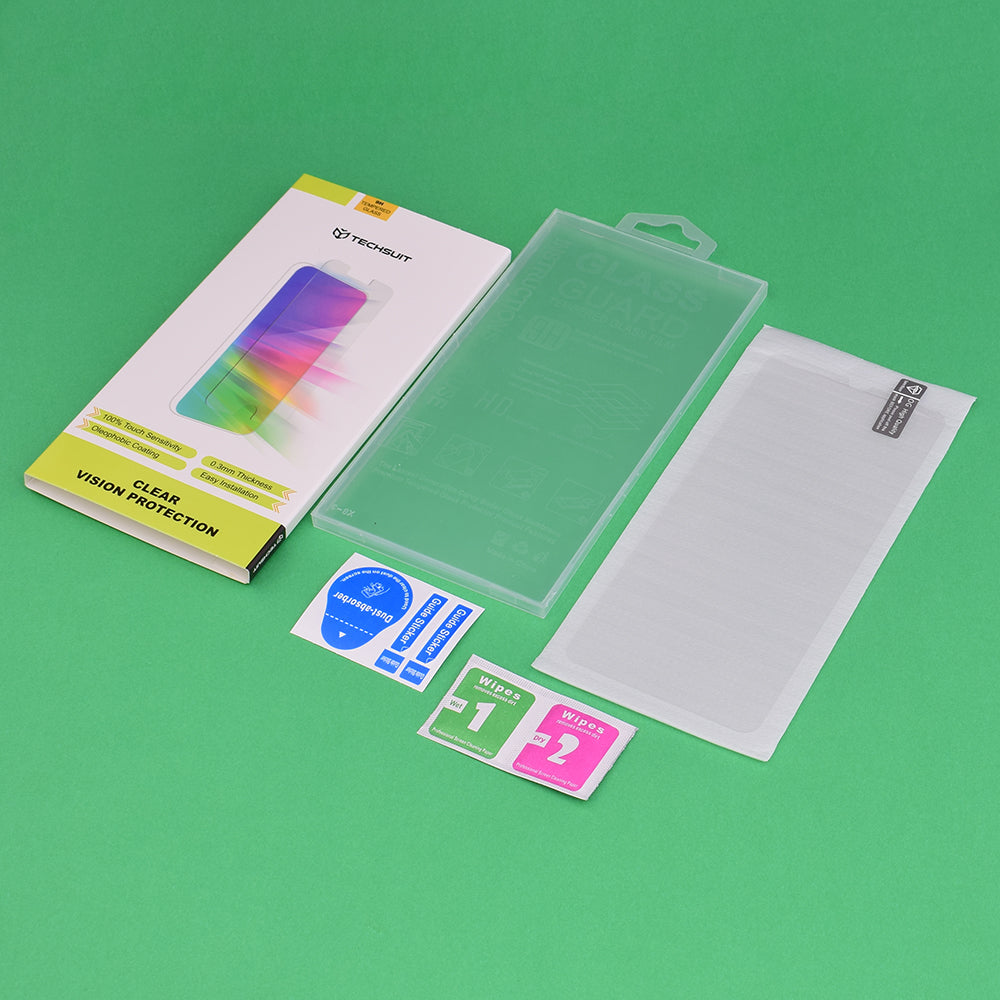 Zaščitna folija za zaslon Techsuit Clear Vision za OnePlus 15, Kaljeno steklo, Polno lepilo
