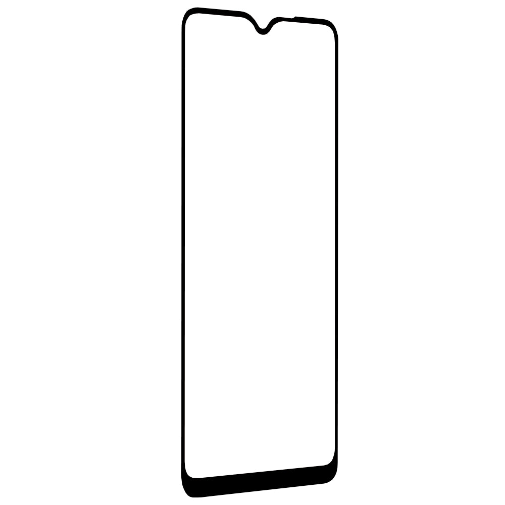 Zaščitna folija za zaslon Techsuit za Samsung Galaxy A20s A207, kaljeno steklo, polno lepilo, 111D, črna