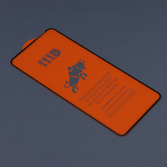 Zaščitna folija za zaslon Techsuit za Xiaomi Redmi 10 2022 / 10 (2021), kaljeno steklo, polno lepilo, 111D, črna