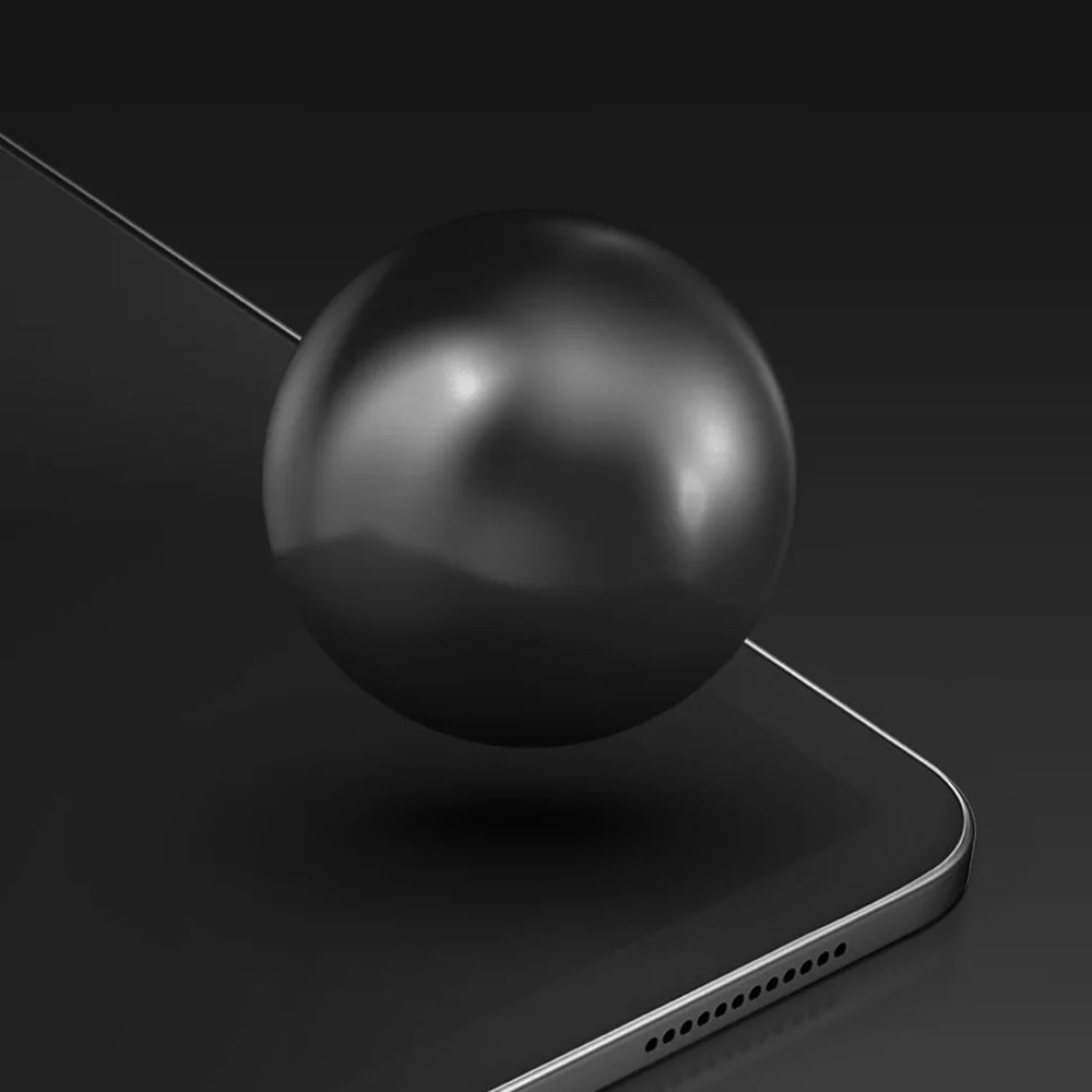Zaščitna folija zaslona UNIQ Optix Exofit za Apple iPad Air 11 (2024), kaljeno steklo, polno lepilo