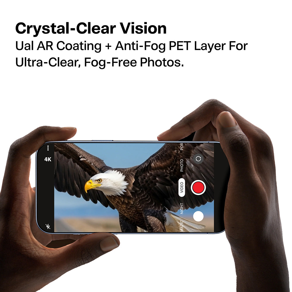 Zaščitna folija za zadnjo kamero Torras Lensguard za Apple iPhone 17 Pro Max / 17 Pro, kaljeno steklo, oranžna