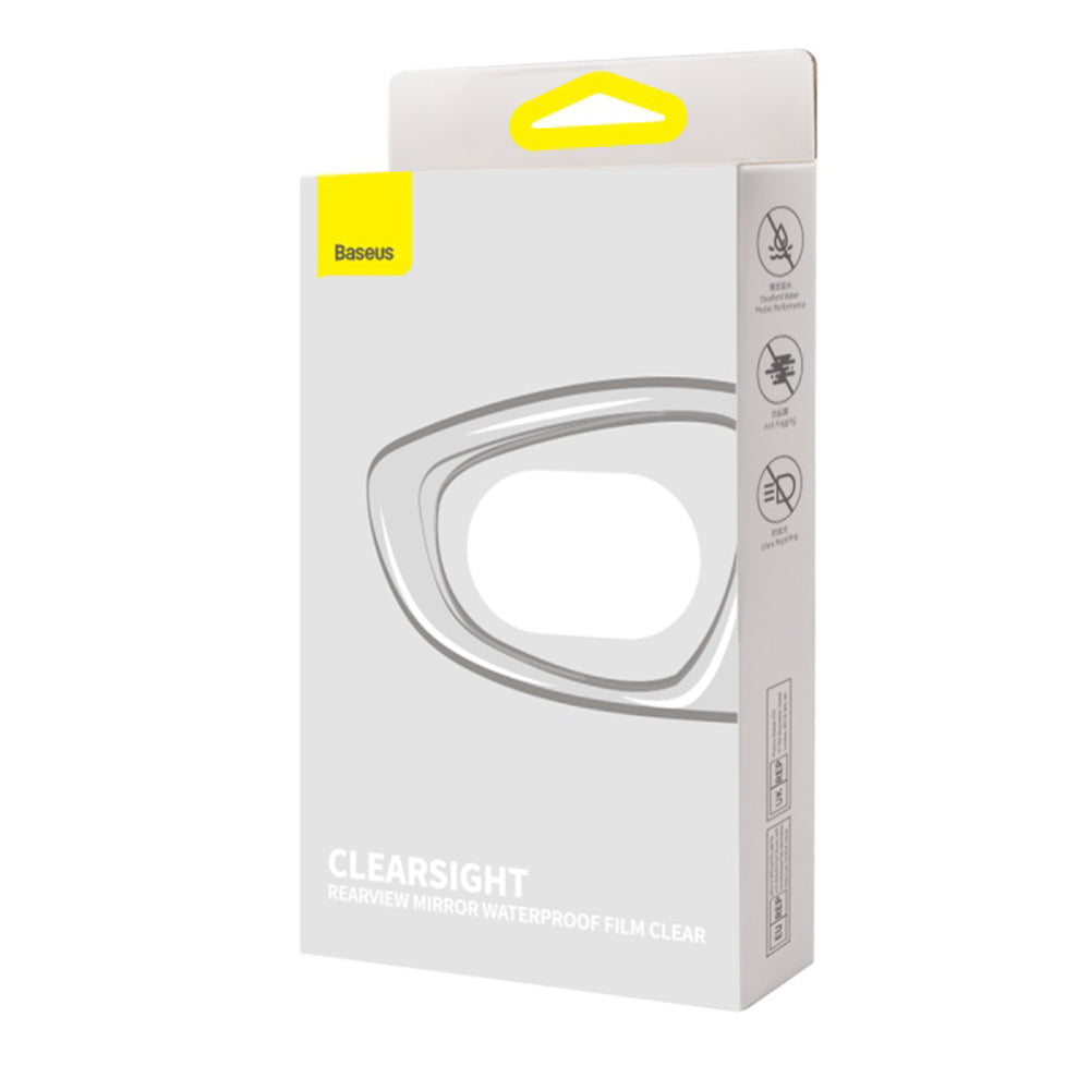 Folija za ogledalo proti dežju Baseus ClearSight, 136mm x 96mm, Plastika, Set 2 kosa C11853200201-00