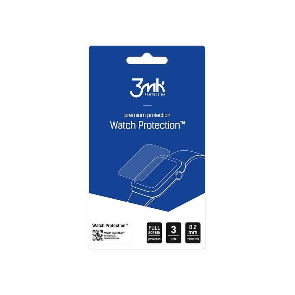 Zaščitna folija 3MK FlexibleGlass za Xiaomi Watch S4, Set 3 kosi, Fleksibilno steklo