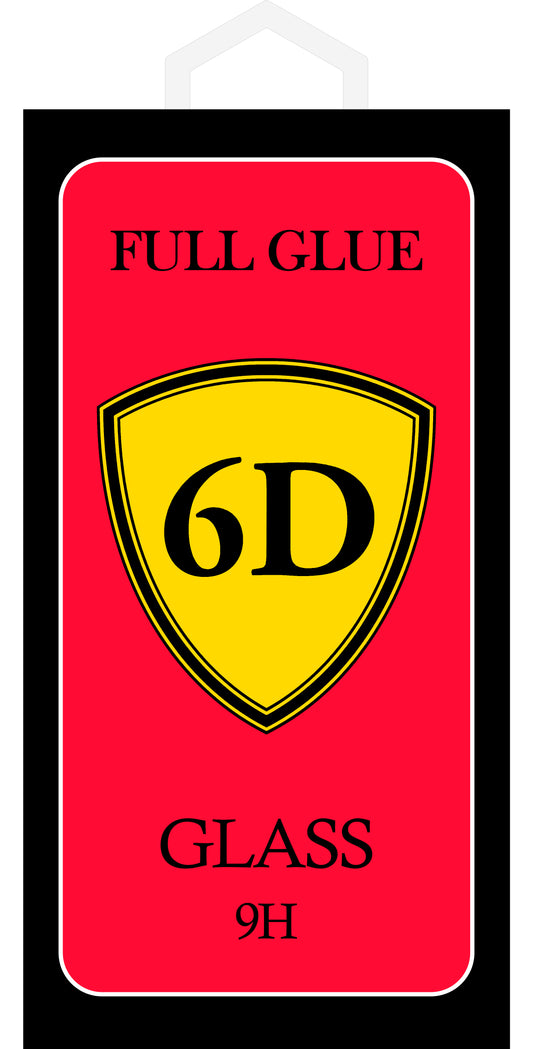 Zaščitna folija za zaslon OEM za Samsung Galaxy A53 5G A536, kaljeno steklo, polno lepilo, 6D, črna