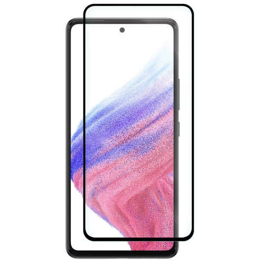 Zaščitna folija za zaslon OEM za Samsung Galaxy A53 5G A536, kaljeno steklo, polno lepilo, 6D, črna