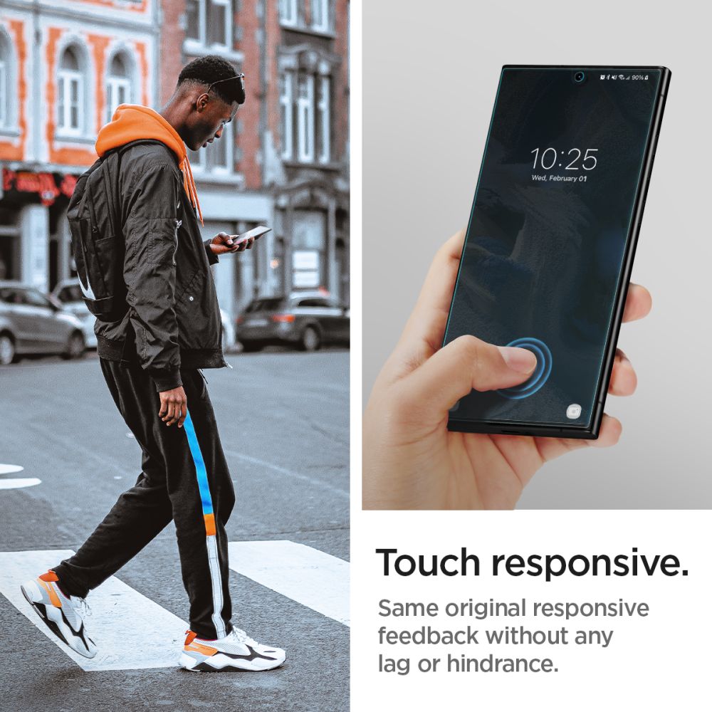 Zaščitna folija za zaslon Spigen Neo Flex za Samsung Galaxy S23 Ultra S918, Plastika, Set 2 kosa AFL05943