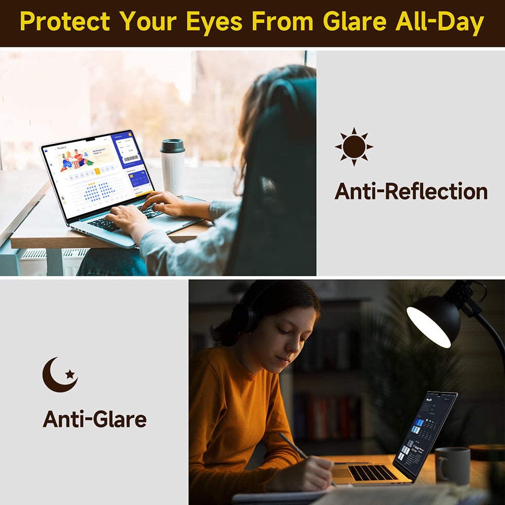 Mat folija za zaščito zaslona Anti Blue Light Techsuit VisionProX za Apple MacBook Air M3 13inch (2024), Plastika