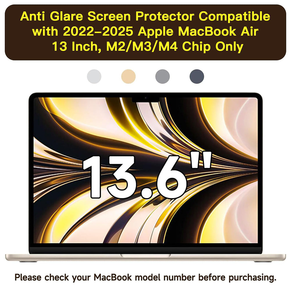 Mat folija za zaščito zaslona Anti Blue Light Techsuit VisionProX za Apple MacBook Air M3 13inch (2024), Plastika