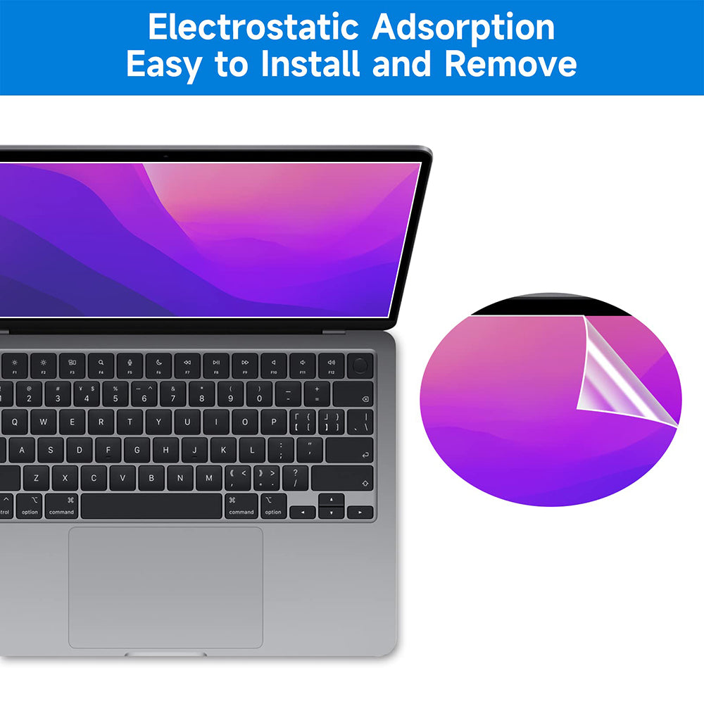 Mat zaščitna folija proti modri svetlobi Techsuit VisionProX za Apple MacBook Pro 13inch (2022) / (2020) / (2019) / (2018) / (2016), Plastika