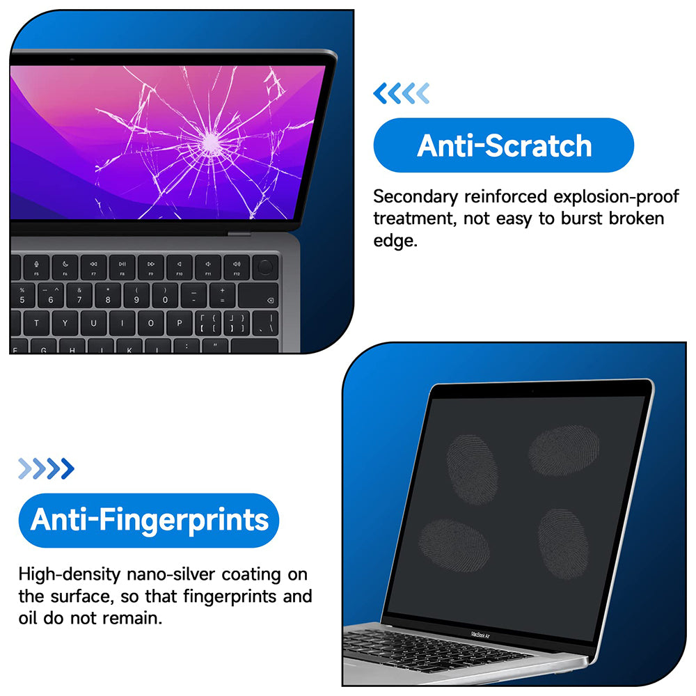 Mat zaščitna folija proti modri svetlobi Techsuit VisionProX za Apple MacBook Pro 13inch (2022) / (2020) / (2019) / (2018) / (2016), Plastika
