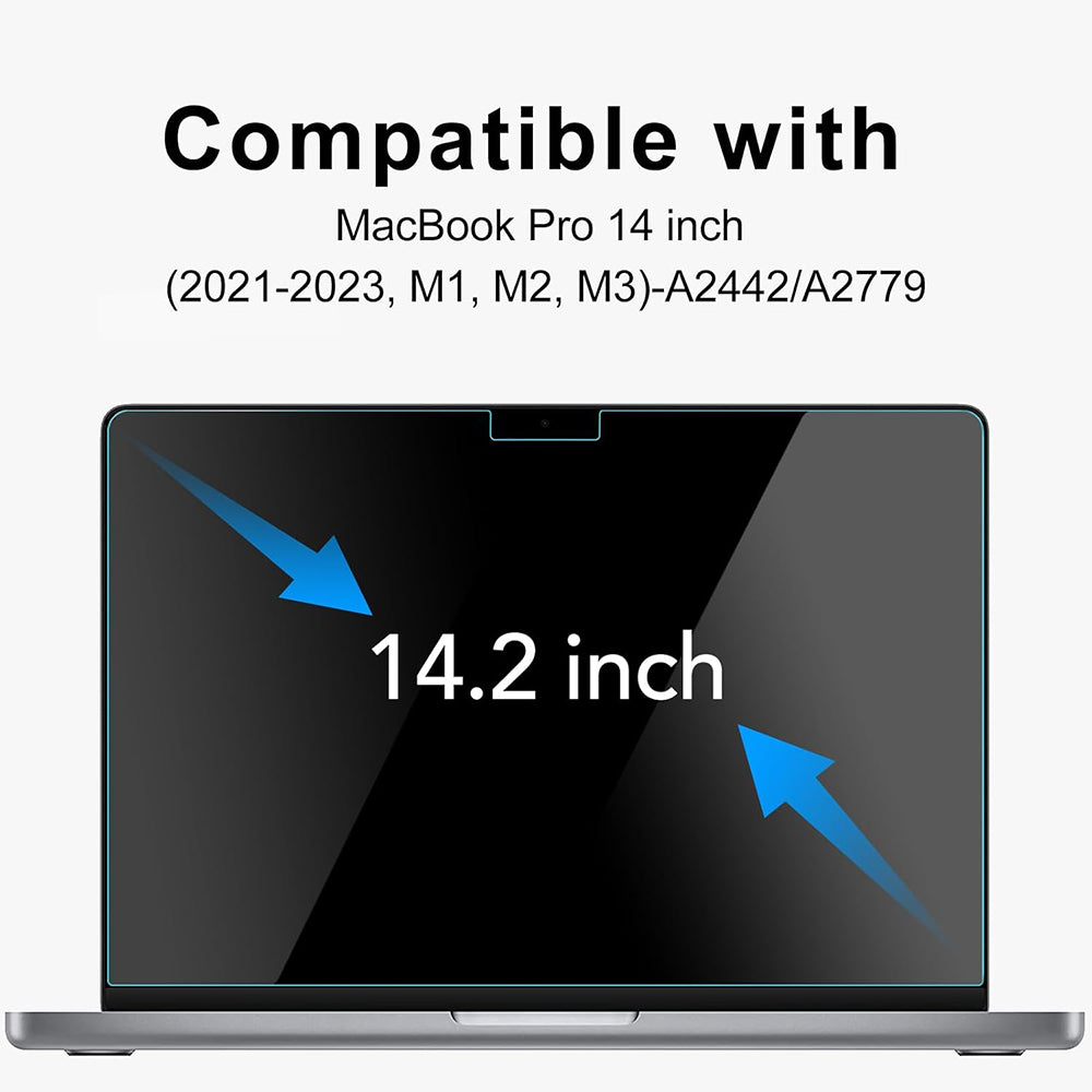 Mat folija za zaščito zaslona proti modri svetlobi Techsuit VisionProX za Apple MacBook Pro 14-palčni (2026) / (2025) / (2024) / (2023), plastika