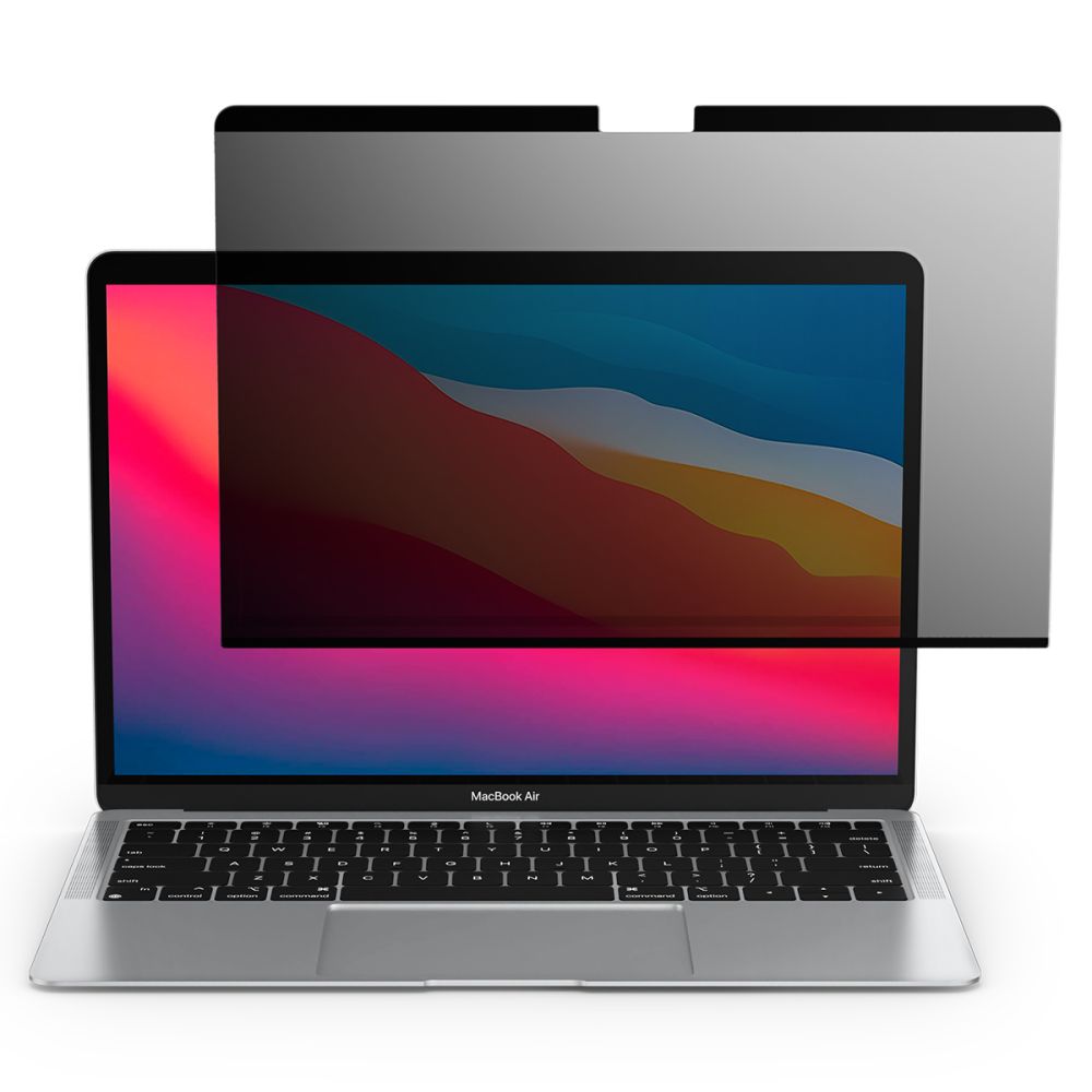 Zaščitna folija za zasebnost Spigen Safe View Magnetic za Apple MacBook Air M3 13inch (2024) / (2022), Plastika AFL06253