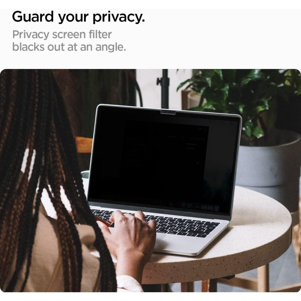 Zaščitna folija za zasebnost zaslona Spigen Safe View Magnetic za Apple MacBook Pro 14inch (2022) / (2024) / (2023) / (2021), Plastika AFL06158