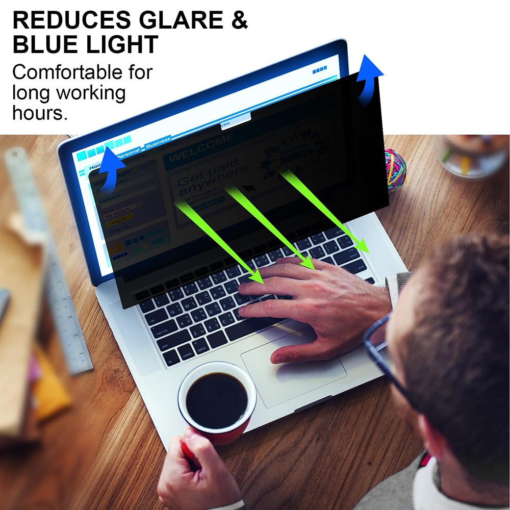 Zaščitna folija za zasebnost zaslona Techsuit VisionProX Magnetic za Apple MacBook Pro 14inch (2024), Plastika