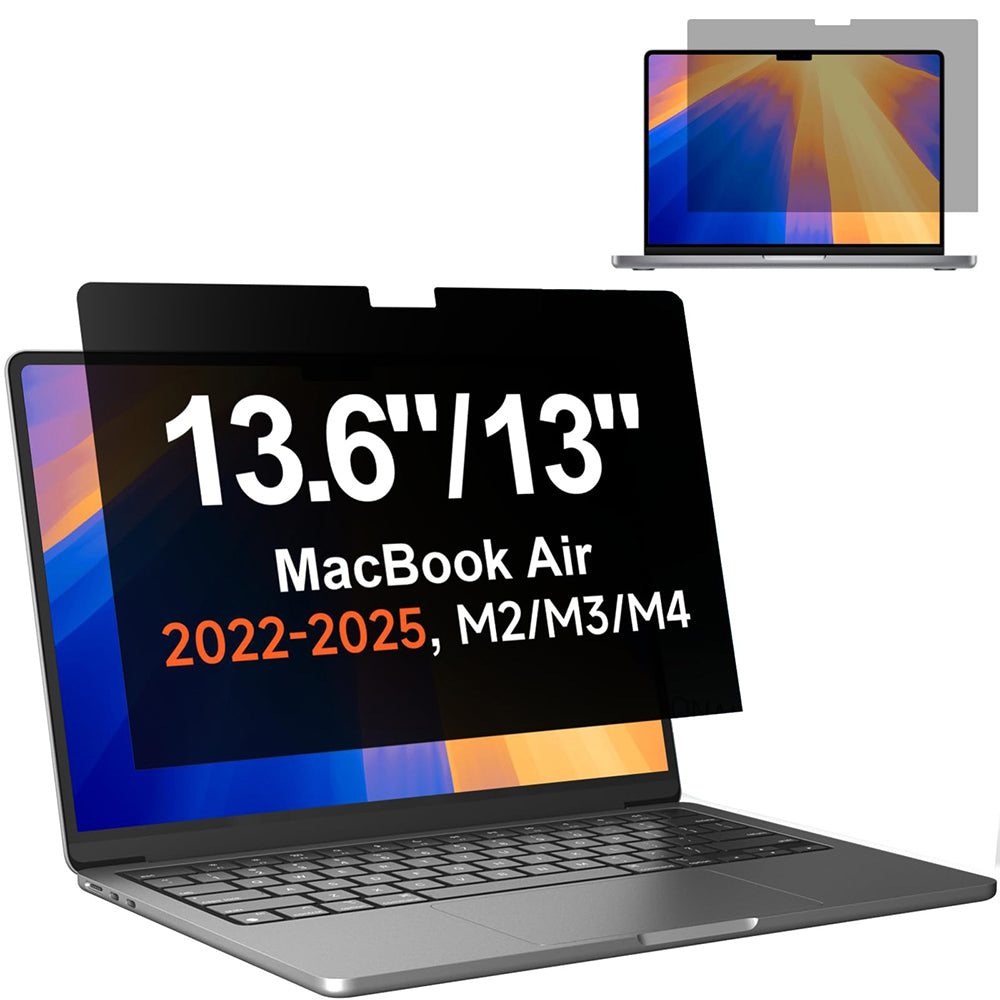 Zaščitna folija za zasebnost Techsuit VisionProX za Apple MacBook Air M3 13inch (2024), Plastika