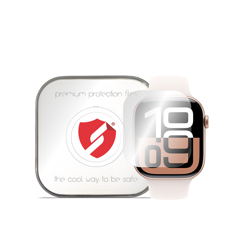 Zaščitna folija Smart Protection Premium Classic za Apple Watch Series 10 42mm, komplet 4 kosi, plastika