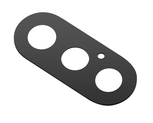 Steklo za zadnjo kamero Apple iPhone XS/X, črno