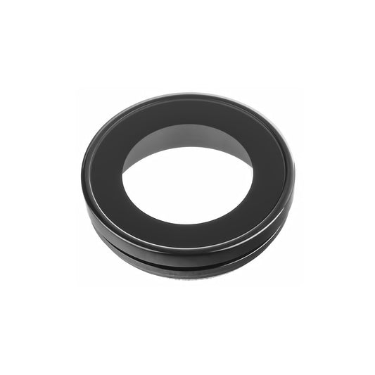 Steklo za zadnjo kamero Apple iPhone 12 Pro Max, izjemno široko, z okvirjem (znotraj), črno