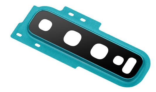 Steklo za zadnjo kamero Samsung Galaxy S10+ G975, z okvirjem, zeleno (zelena prizma)