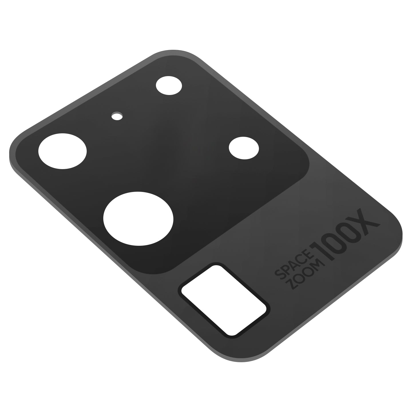 Steklo za kamero Samsung Galaxy S20 Ultra 5G G988 / S20 Ultra G988, črno