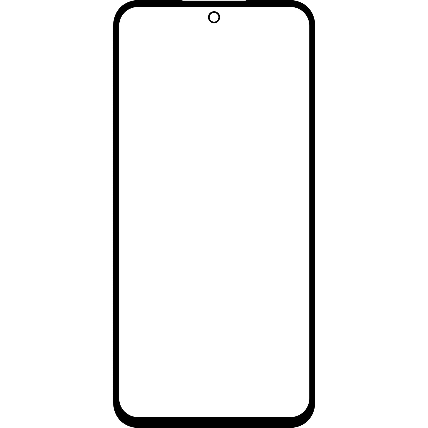 Zaslon Steklo + OCA Forward Shield za Samsung Galaxy A55 5G A556, Črno