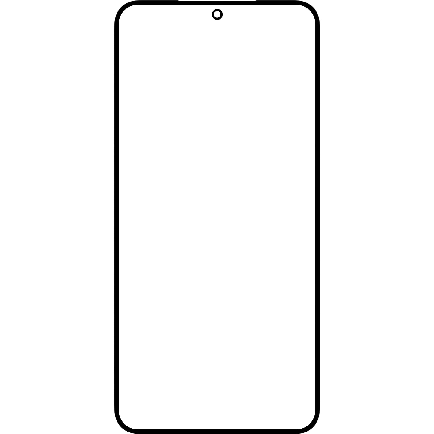 Screen Glass + OCA Forward Shield for Samsung Galaxy S23+ S916, Black