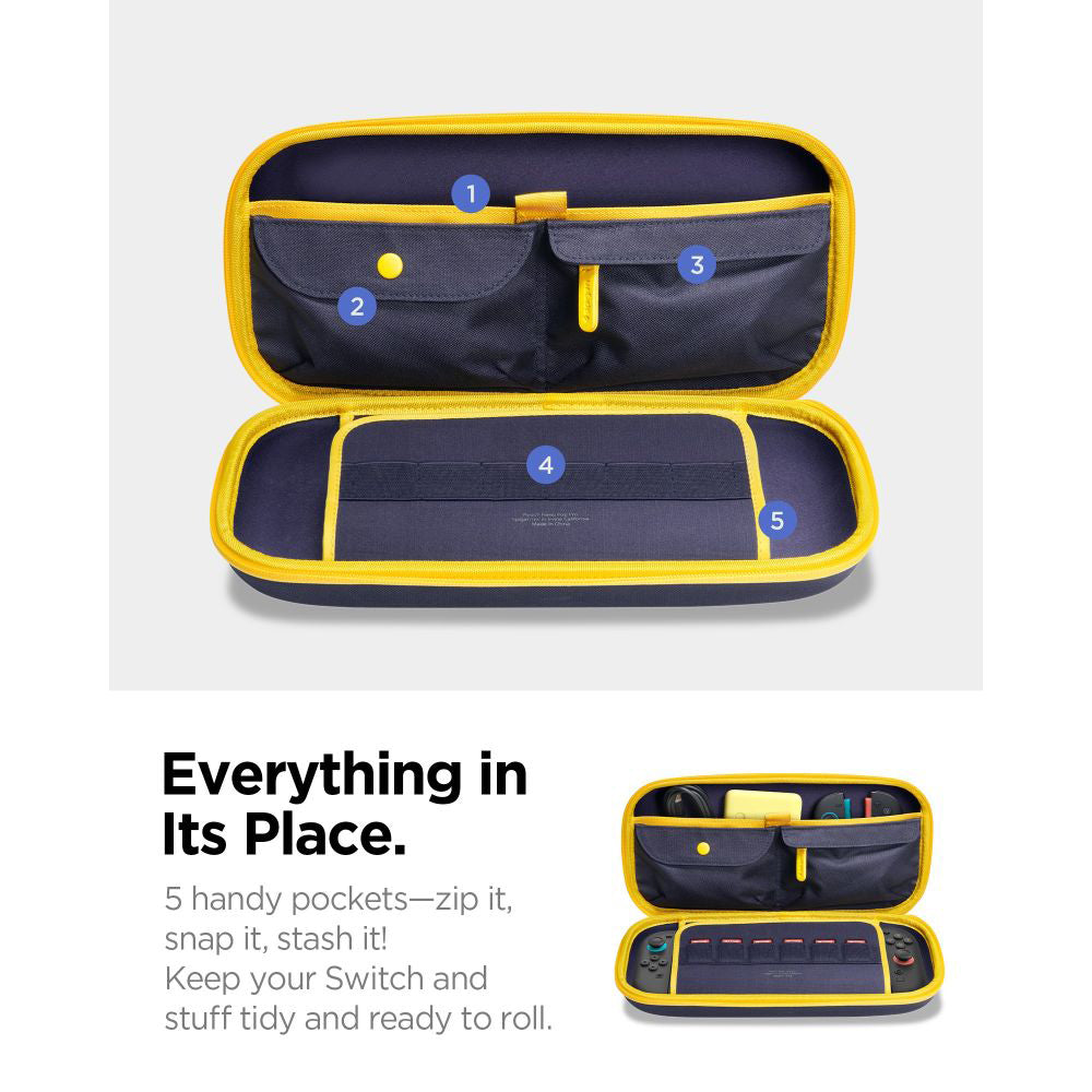 Torbica za zaščito Spigen Nano Pop Pro za konzolo Nintendo Switch 2, mornarsko modra AGP09565
