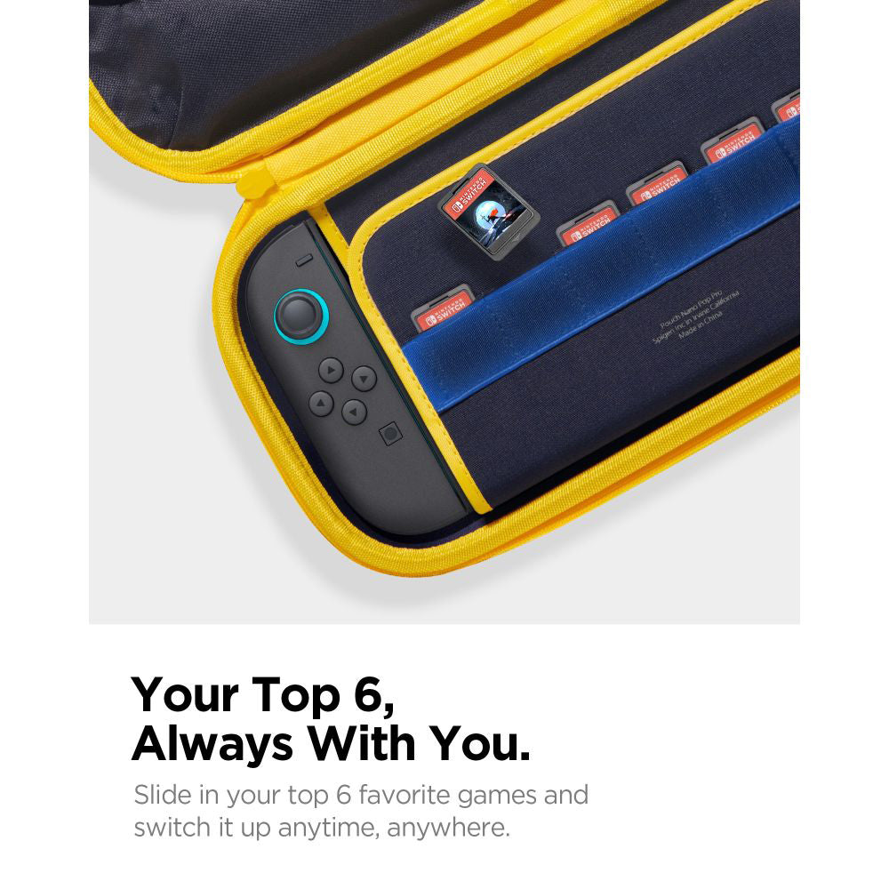 Torbica za zaščito Spigen Nano Pop Pro za konzolo Nintendo Switch 2, mornarsko modra AGP09565