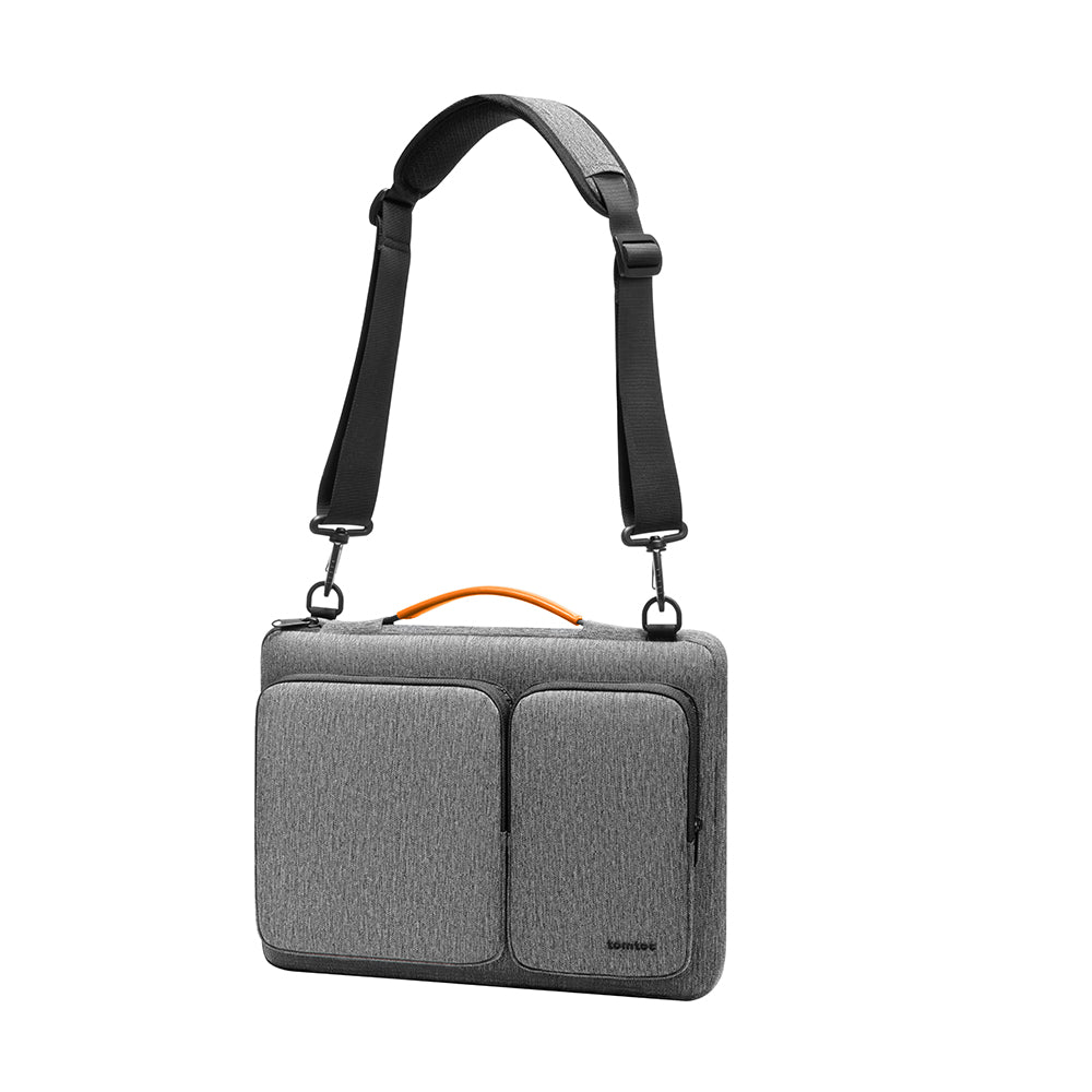 Torba Tomtoc za prenosnik 15,6 palca, siva