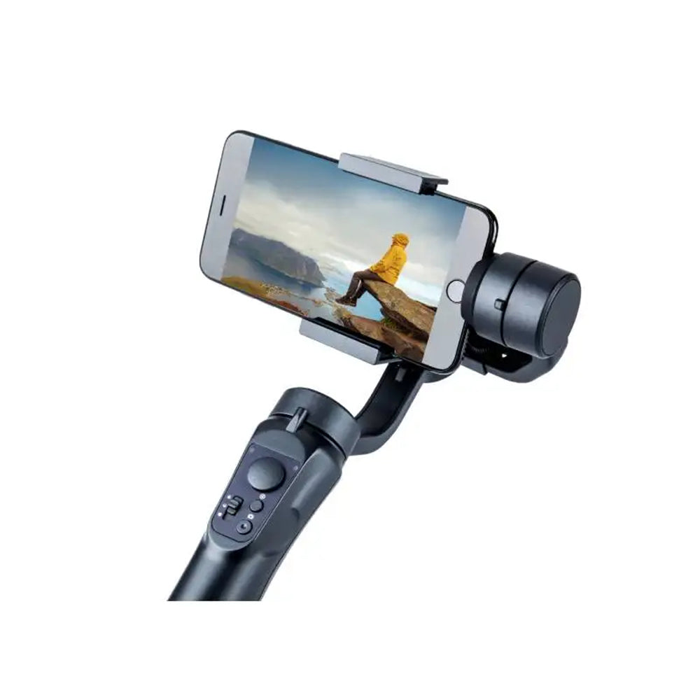 Gimbal stabilizator Techsuit H4, črn