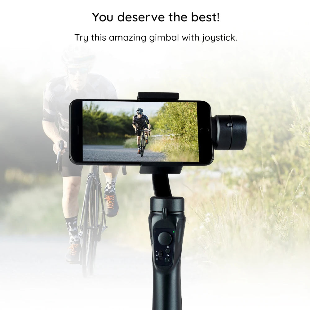 Gimbal stabilizator Techsuit H4, črn