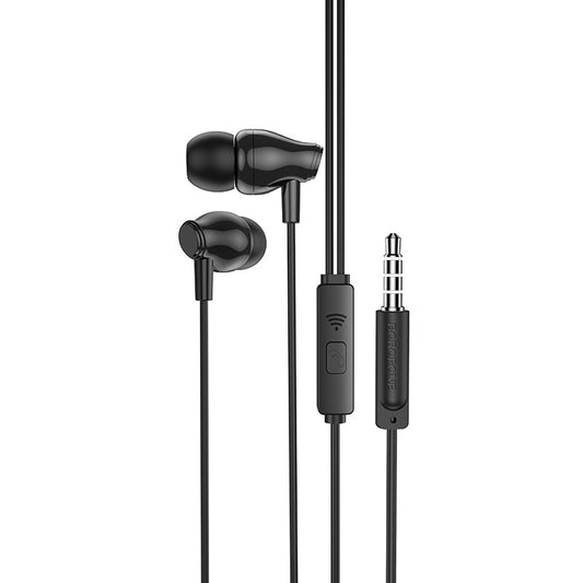 Slušalke za prostoročno telefoniranje 3,5 mm BM61 Wanderer, črne