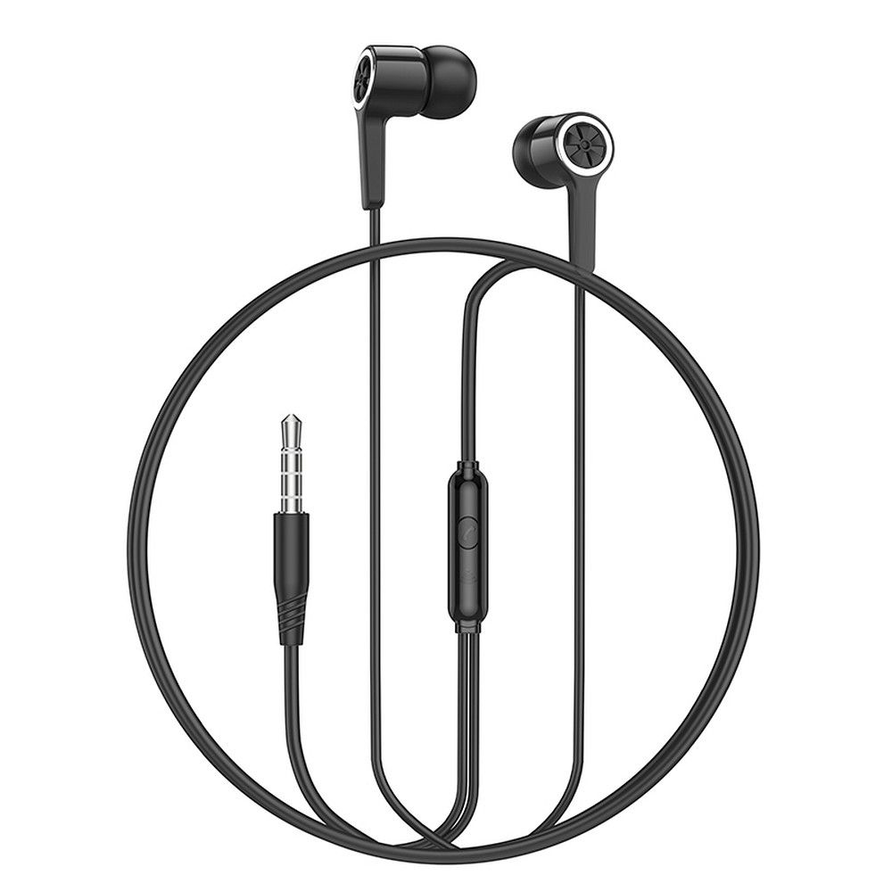 Handsfree 3.5mm HOCO M104, črn