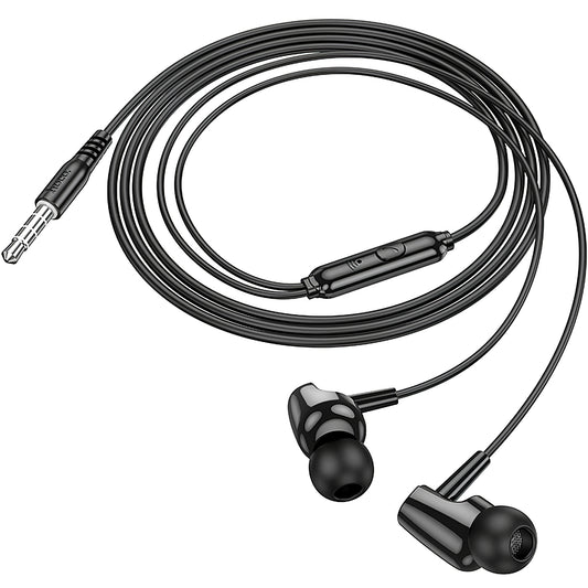 Handsfree 3.5mm HOCO M112, črn