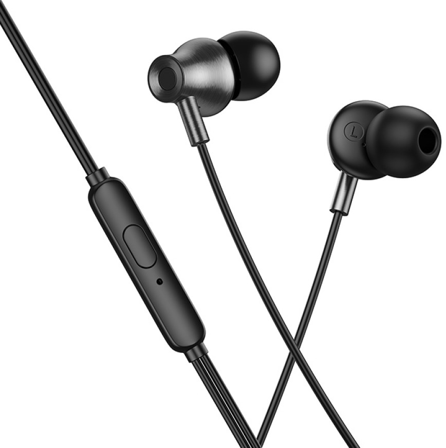 Handsfree 3,5 mm / USB-C HOCO M119A, Črna